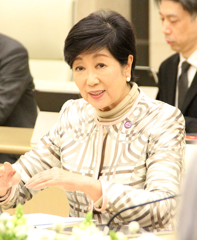 小池都知事に要望 全日東京 都市づくり、住宅政策など重点