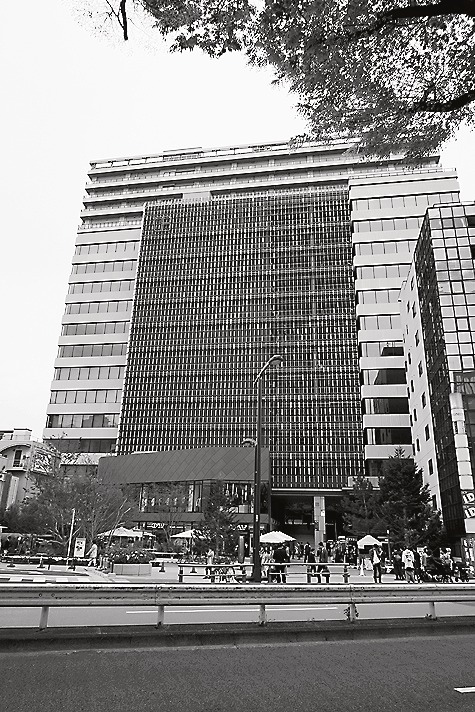 昨年4月に開業した渋谷キャストの外観