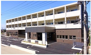 大東建託・サ高住「エルダーガーデン簗瀬」の外観