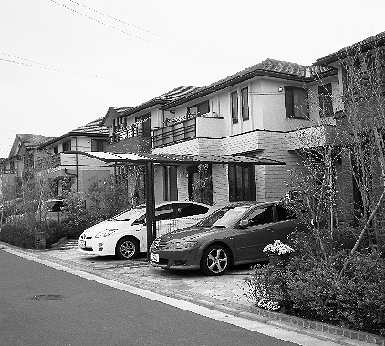 地盤の固さ、全棟異なる外観と間取りなどが人気に
