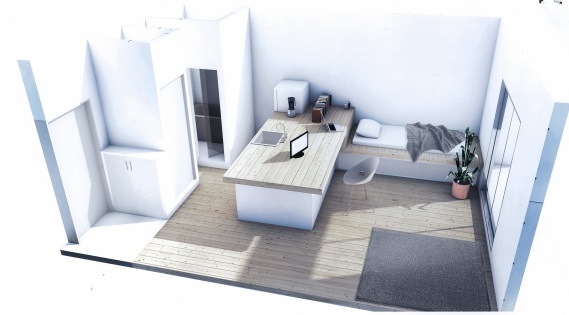 最優秀賞作品 「life with table テーブルひとつのシンプルライフ」