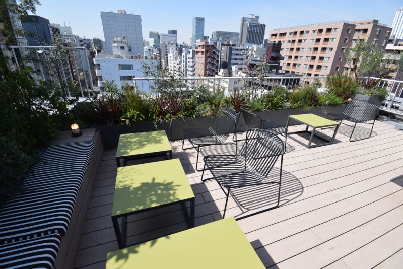 「GLEAMS AKIHABARA」は屋上の共有スペースの評価が高い
