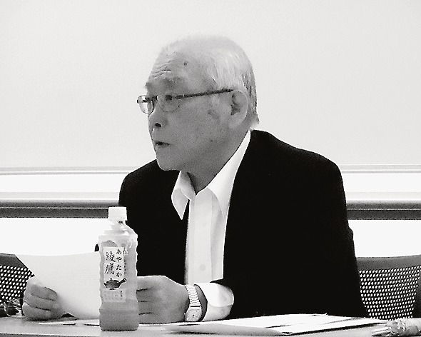 小さな経済の積み上げが大事と語る河野英一名誉教授