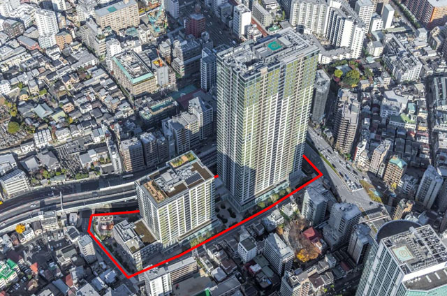 東京・白金一丁目の再開発事業で工事完了 長谷工など参画