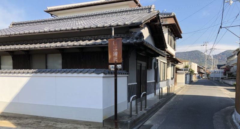 三豊市仁尾町の街並み