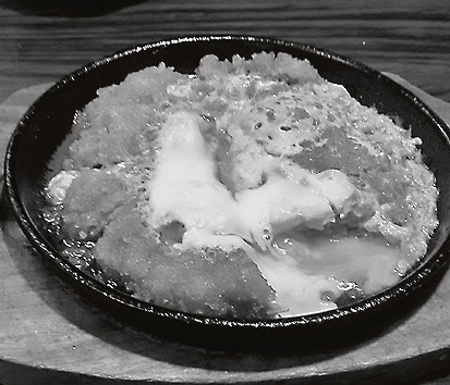 熱々のかつとじ