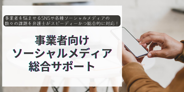 GVA法律事務所 リスク回避で SNS法的サポート