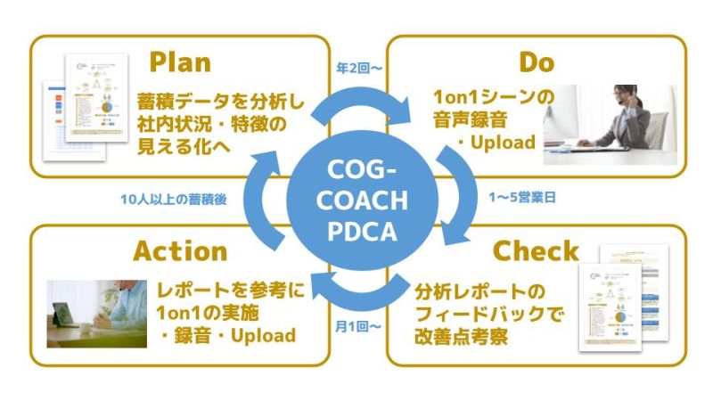 分析結果を基に、PDCAサイクルを構築