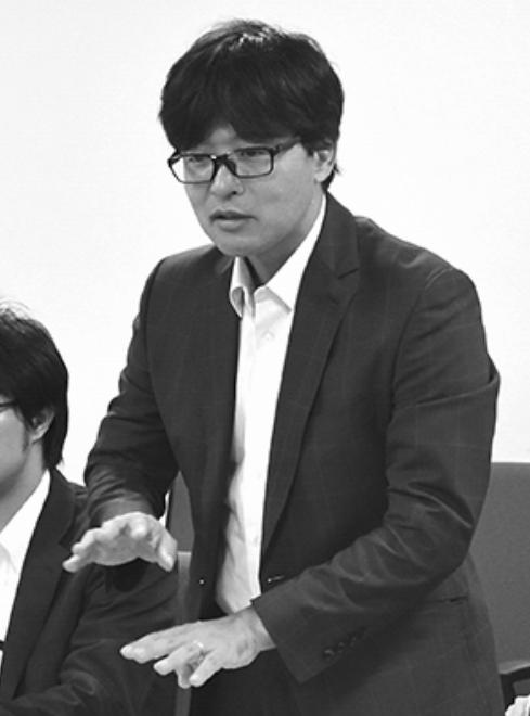 「不動産市場の適切な把握へ向け、ぜひ忌憚のない議論を」とあいさつする武藤祥郎国交省不動産市場整備課長