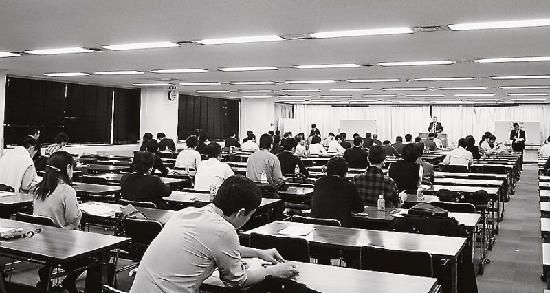 任意売却取扱主任者資格試験 東京会場の様子