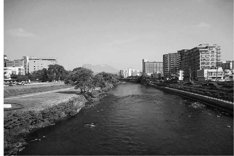 心に残る景観と共に、いつまでも残したい街、子や孫の代にも引き継いでいってもらいたいと思う街、そしていったんは離れても、いずれは戻ってきたいと思う街、それが故郷(写真は盛岡市を流れる北上川)