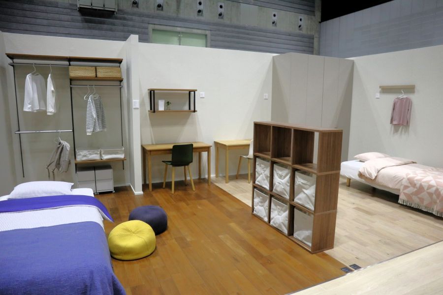 リアルな暮らしのアイデアを体現した展示も多くみられた
