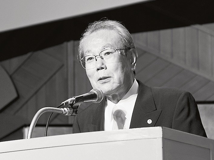 消費者の信頼に一層応えていくと語る伊藤会長