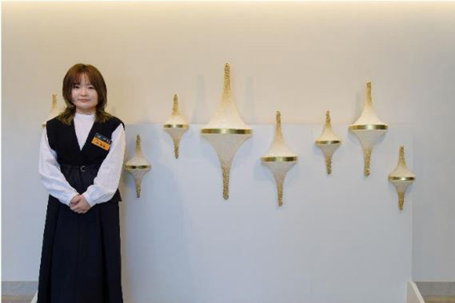 最優秀賞に輝いた多摩美大の洪さん