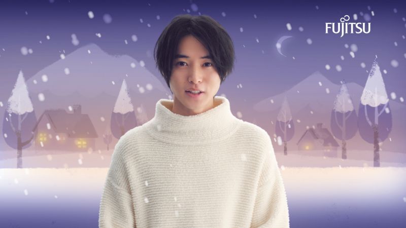 新ＣＭは山崎さんの呼び掛けで始まる