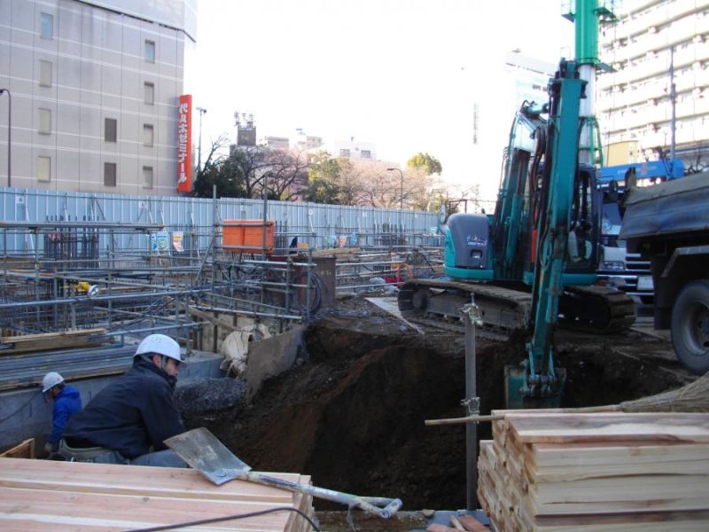 直接基礎で施工