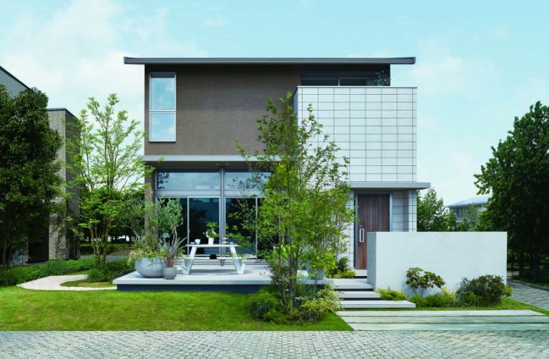 4層2階建て外観