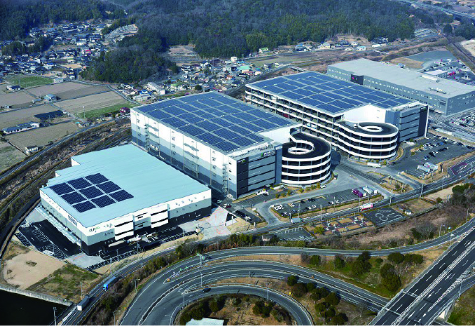 左から、GLP岡山総社Ⅲ、Ⅰ、Ⅱ