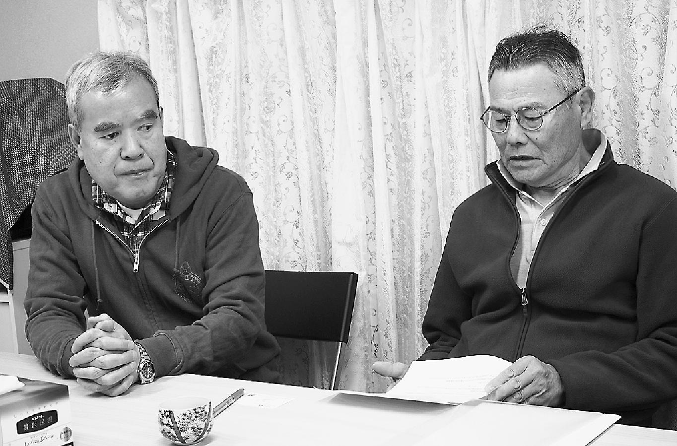 修繕委員会の秦野さん(左)と山田さん