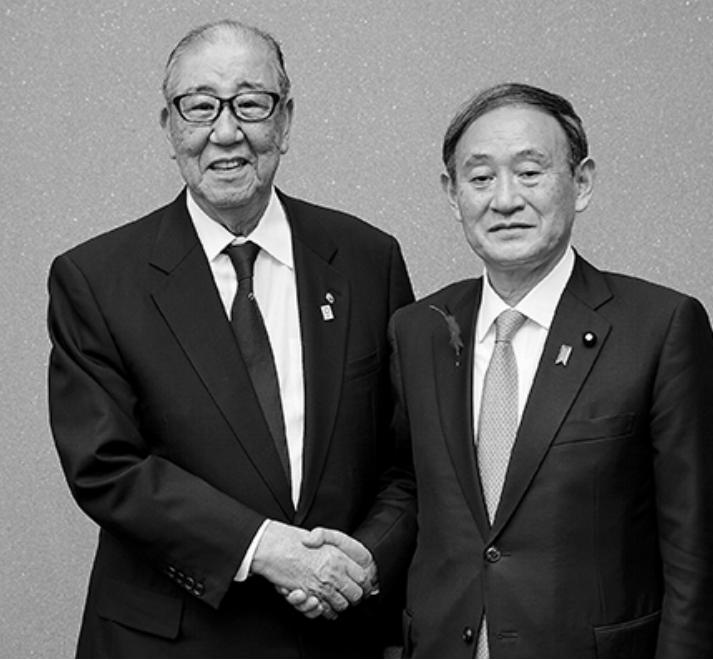 菅総理と瀬川会長