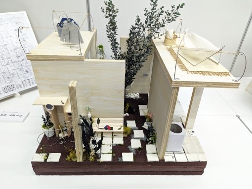 最優秀賞受賞作品の模型