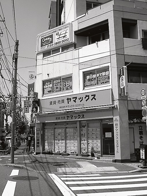 尾久駅前の本店外観