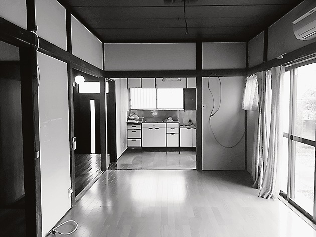 リノベーション前の木造住宅
