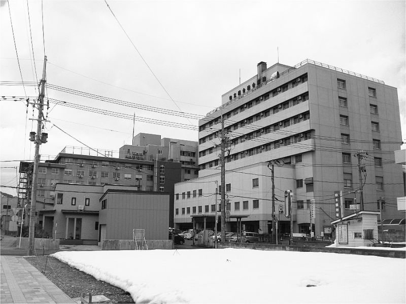 再開発により建て替えが予定されている「仙北組合総合病院」