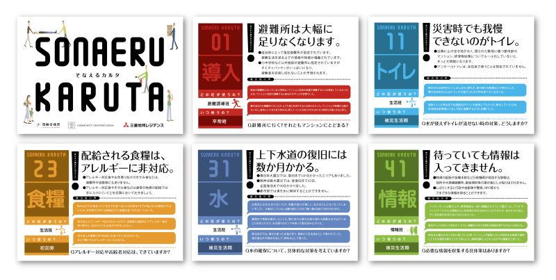 「そなえるカルタ」の一例
