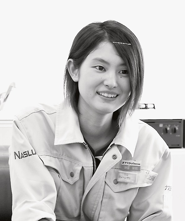 「もっとほかの女性にも現場の魅力を知ってほしい」と鎌田さん