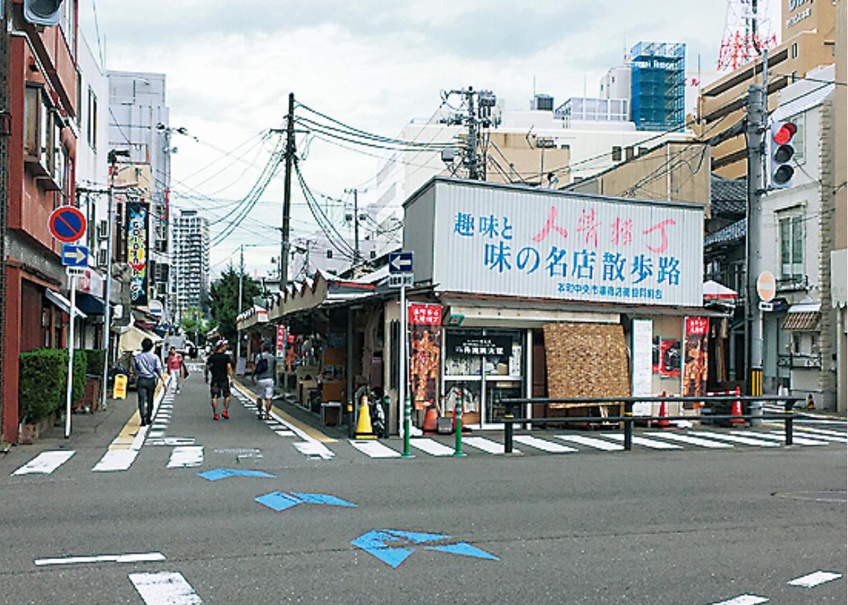 人情横丁は、新潟市で最も古い商店街の一つ
