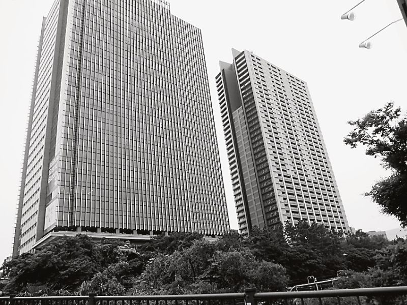 再開発事業の全体外観