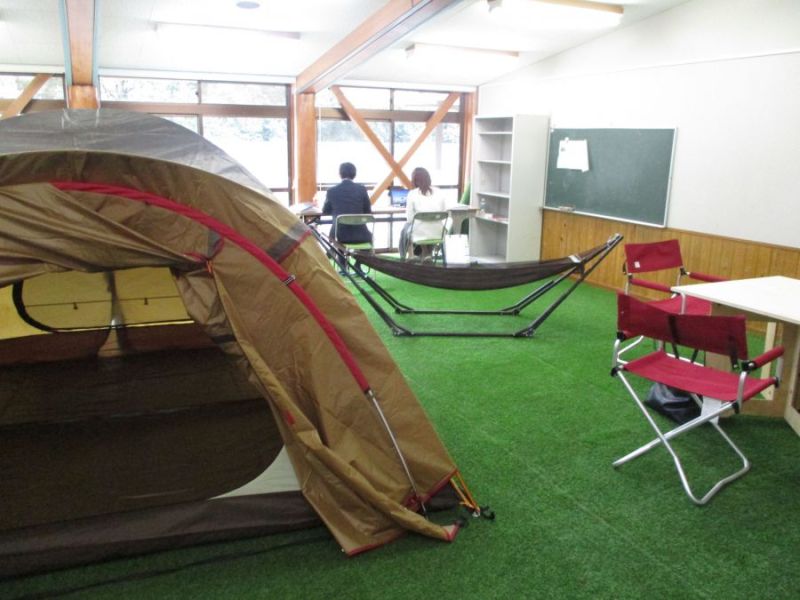 オフィス内には遊び心があふれる