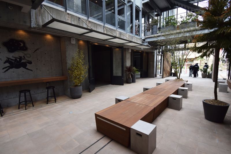 1階の「Bask Lounge」