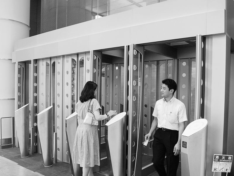 不特定多数の来館者に適した省エネ設備「パスムース」
