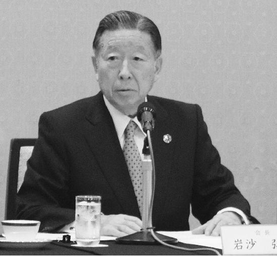 退任を表明した岩沙弘道ARES会長